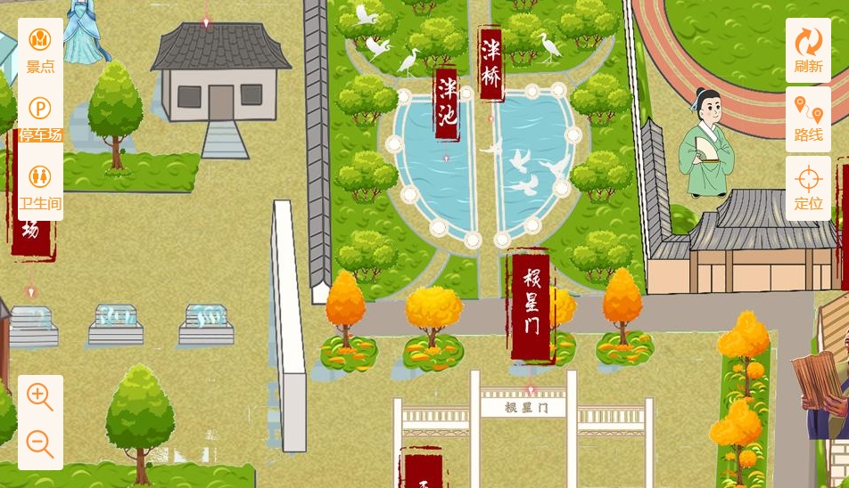 西林手绘地图景区语音讲解导览系统：智慧景区建设的基石